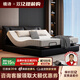 楠詩(shī)家居床 意式極簡(jiǎn)功能電動(dòng)真皮床現代簡(jiǎn)約主臥大床雙人升降軟包智能床 智能床(含電動(dòng)架)【升級米家+音箱】 1.8*2米