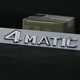 哨奇適用奔馳E300L車(chē)標貼后尾標GLC/C260L/AMG字標改裝字母數字車(chē)標志 4 MATIC原車(chē)一致