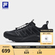 斐樂(lè )（FILA）官方雪狼2+戶(hù)外跑鞋男鞋2025冬季新款越野跑鞋徒步運動(dòng)鞋 駿馬黑-BB 41