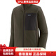巴塔哥尼亞（Patagonia）R2TechFace鎖溫保暖抗風(fēng)防雨立領(lǐng)抓絨衣男款 松針綠/PNGR S