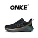 ONKE德國運動(dòng)鞋女春季新款網(wǎng)面透氣情侶跑鞋軟底減震運動(dòng)戶(hù)外跑步鞋男 鉑金 42