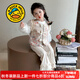 G.DUCKKIDS小黃鴨童裝女童秋裝套裝2025新款兒童衣服女寶寶中國風(fēng)唐裝兩件套 三件套 110 尺碼4~5歲【100-110cm】cm