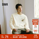 森馬（Semir）長(cháng)袖T恤男秋冬涂鴉印花情侶裝肌理感內搭2025打底衫109725101202