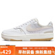 NIKE板鞋女緩震透氣GAMMA FORCE運動(dòng)鞋DX9176-103白棕40