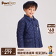 PawinPaw小熊童裝春秋季男童學(xué)院風(fēng)夾棉棉服兒童外套 Navy藏青色/59 120 cm