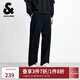 杰克·瓊斯（JACK&JONES） 男裝秋季經(jīng)典百搭休閑純棉舒適松緊抽繩運動(dòng)直筒衛褲22531D030