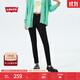 Levi's李維斯女士復(fù)古721高腰緊身鉛筆褲經(jīng)典美式黑色窄版牛仔褲 000 24 (28)