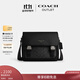 蔻馳（COACH）奧萊男士男包經(jīng)典標志老花 RACER信使包斜挎單肩包 QB/炭黑色/黑色