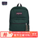 JANSPORT杰斯伯雙肩包女男復(fù)刻暮光學(xué)生電腦包旅行背包書(shū)包 4QVA7F7松林綠-側(cè)袋+隔層