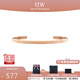 丹尼爾惠靈頓（DanielWellington）dw經(jīng)典手鐲 星辰閃耀開(kāi)口情侶手鐲 生日禮物送女友送男友 玫瑰金大號 DW00400528