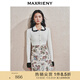 MAXRIENY套頭針織衫女千金小香風(fēng)上衣修身顯瘦高級氣質(zhì) 米白 L