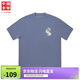 李寧中國李寧短袖T恤男女同款2025新款寬松休閑運動(dòng)上衣AHSVE31