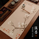 漢墨 彩繪玉蘭雙面可用羊毛毛氈墊 學(xué)生初學(xué)者書(shū)法繪畫(huà)畫(huà)氈110*50cm 文房四寶卷裝無(wú)折痕毛氈桌布