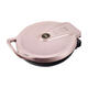 華生（Wahson）電餅鐺家用加大加深烙餅鍋多功能上下盤(pán)電餅鐺雙面加熱 華生 電餅鐺 2508-玫瑰粉