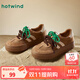 熱風(fēng)（Hotwind）運動(dòng)休閑鞋秋季女士時(shí)尚松糕跟系帶復古休閑 時(shí)尚柔韌質(zhì)感 08杏色 38 240mm
