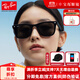 雷朋（RayBan）太陽(yáng)鏡 炫酷潮搭方框墨鏡黑色時(shí)尚可選偏光眼鏡 RB4391 雷朋眼鏡 601/87-65-非偏光黑框深灰色鏡片