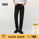 森馬（Semir）森柔|牛仔褲男冬季加絨彈力小腳簡(jiǎn)約長(cháng)褲顯瘦顯高103724124112 
