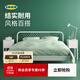 宜家（IKEA）NESTTUN奈斯頓鐵藝床鐵床床架雙人床加厚簡(jiǎn)約臥室出租房 床架白色/魯瑞1.5x2m