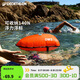 迪卡儂跟屁蟲(chóng)游泳浮標浮漂成人戶(hù)外防溺水充氣大浮力浮囊100款-2909251