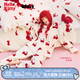 野獸派家居（tbh）三麗鷗Hello Kitty法蘭絨家居服套裝冬季可外穿睡衣女 Hello Kitty法蘭絨家居服 蝴蝶結 M