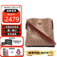 蔻馳（COACH）專(zhuān)柜款WILLOW 22老花手提水桶包 單肩斜挎女包 送女友節日送禮 C3890-B4NQ4棕色 20.5*11*22