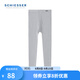 舒雅（SCHIESSER）男士秋褲S2系列舒美棉3A抗菌抑菌保暖長(cháng)褲E5/23920Y 花灰 L 【70-80公斤】