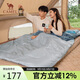 駱駝（CAMEL）戶(hù)外雙人睡袋露營(yíng)保暖便攜室內旅行睡袋A7S3K1168 2.2Kg靜謐藍 