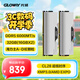 光威（Gloway）32GB(16GBx2) DDR5 6000 臺式機內存條 龍武 馬甲條 海力士A-die CL28 深空銀【部分兼容】