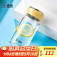 希諾（HEENOOR） 玻璃杯單層女士便攜小巧可愛杯子夏天水杯簡約清新森系泡茶杯 檸檬黃 240ml