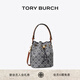 Tory Burch 湯麗柏琦 T MONOGRAM 提花斜挎水桶包女包TB 166414 Tory 海軍藍(lán) 405 OS