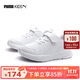 彪馬（PUMA）彪馬運動(dòng)鞋男女童中童魔術(shù)貼休閑鞋小白鞋 彪馬白-彪馬白 33