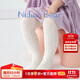 尼多熊打底褲女童夏季薄款寶寶連褲襪夏款透氣女寶白色網(wǎng)眼打底襪
