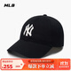 MLB帽子男女軟頂棒球帽虞書(shū)欣明星同款運動(dòng)鴨舌帽3ACP6601N-50BKS-F