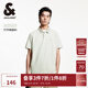 杰克·瓊斯（JACK&JONES）25年男裝短袖POLO衫男士竹節棉柔軟透氣刺繡夏季商務(wù)休閑翻領(lǐng)T恤 C57礦物灰 2XL
