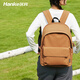 漢客大容量雙肩包女戶(hù)外輕便旅行電腦包防潑水登山背包男新款學(xué)生書(shū)包 摩卡棕【多口袋/大容量/防潑水】