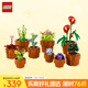 樂(lè )高（LEGO）積木拼裝10329 迷你盆栽男孩女孩玩具生日禮物