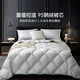 AMAIN【IHG洲際酒店同款】圓夢(mèng)95%白鵝絨輕音加厚保暖春秋冬羽絨被芯 95%白鵝絨填充-抗菌-冬被 1.5米【尺寸：200x225cm】