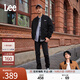 Lee【張凌赫代言】中腰錐形日常顯瘦經(jīng)典五袋款男牛仔褲休閑潮流 黑色(731舒適錐形版型） 32 (140-150斤可選)