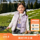 巴拉巴拉童裝兒童羽絨馬甲2025新款冬裝男女童親子裝保暖外套羽絨服簡(jiǎn)約潮 風(fēng)信紫-白鴨絨-85%絨子 130 （充絨量53g）