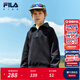 FILA斐樂(lè )兒童童裝加絨衛衣2025年冬季新款男童女童套頭翻領(lǐng)上衣 RD寶藍-NV 165