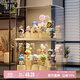 EACHY盲盒展示架收納盒透明防塵手辦玩具labubu泡泡瑪特展示盒-大號(hào)