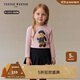 Teenie Weenie Kids小熊童裝25年款新款男女寶寶純棉親子長(cháng)袖T恤衫 粉色 110 cm