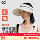 VVC成毅同款防曬帽女遮陽(yáng)帽防紫外線(xiàn)夏季工學(xué)視野戶(hù)外大檐帽 灰度綠 
