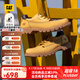 CAT卡特低幫大黃靴休閑皮鞋男士防潑水皮面登山鞋板鞋P111542N3AMC25 黃色 42