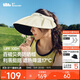 蕉下（beneunder）遮陽(yáng)帽子防曬帽女防紫外線(xiàn)太陽(yáng)帽貝殼空頂帽便攜BM561白