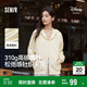 森馬（Semir）迪士尼外套女中長(cháng)款連帽寬松針織衛衣2025春休閑夾克109125108001