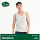 松山棉店男士背心簡(jiǎn)約純色家居外穿運動(dòng)汗衫打底睡衣涼感透氣淺灰180