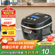 虎牌（TIGER） 壓力IH智能多功能壓力電飯煲 日本原裝進(jìn)口高端系列4-5人份 黑色 5L JPC-G18C-KM