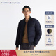 TOMMY HILFIGER秋冬男裝簡(jiǎn)約字母織帶棒球領(lǐng)保暖合身飛行員棉服夾克外套 藏青色DW5 M （推薦：135-150斤）