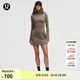 lululemon丨Define 女士長(cháng)袖連衣裙 *Luon? LW1EKYS 深卡其 S /6